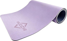 Yoga Mat Non Slip, 8Mm TPE Exercise Mat with Carrying Strap, Eco Friendly Fitnes