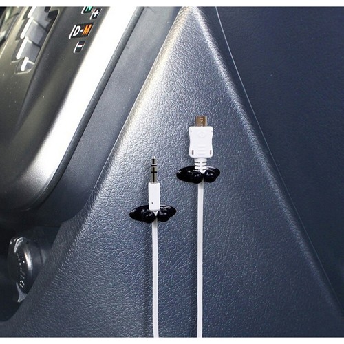 8 Pcs Cable Clamp Clips for Car Interior Wire Management Organizer - Afbeelding 8 van 11