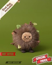 Jellycat Amuseables Mulshi Woodland Floor Soft Plush Toy with Free Dust Bag 🪵🍃