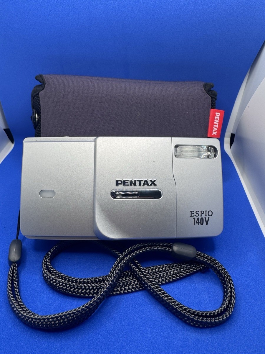 MINT Pentax ESPIO 140V 35mm Film Camera Date 38-140mm Zoom Tested