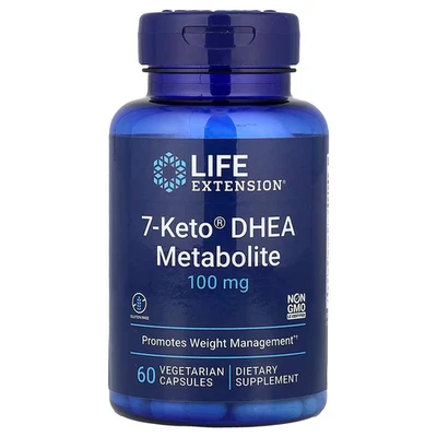 LIFE EXTENSION 7-Keto DHE-A Metabolite 100mg 60 caps best brand envio gratis