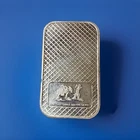 Silver Town Eagle 1  OZ  .999 Silver Bar  Circulated Mild Toning