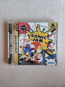 SONIC JAM SEGA SATURN JAPAN 100% COMPLETE IN BOX W/ SPINE ADS & REGISTRATION