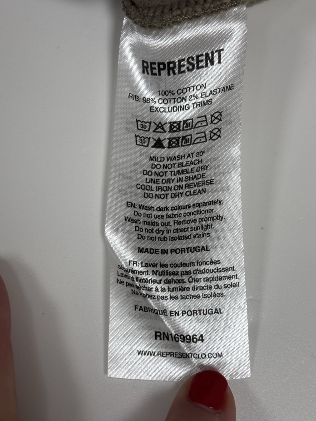 Men’s Represent Initial Oversized Boxy Sweater Je… - image 9