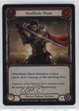 2020 Flesh and Blood - Welcome to Rathe Foil Steelblade Shunt (Red) #WTR126