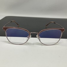 ESPRIT ET17119 COLOR.513 NEW CLEAR PINK ROSE GOLD EYEGLASSES FRAMES 50-19-145