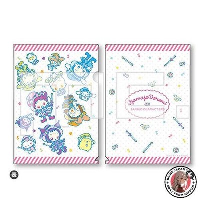 NEU Ojamajo Doremi A4 Klarsichtfeile Ojamajo x Sanrio Figuren Aktenware