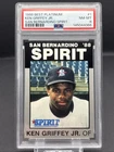KEN GRIFFEY JR. 1988 Best Platinum San Bernardino Spirit RC ROOKIE XRC #1 PSA 8