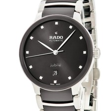 RADO Centrix Automatic Diamonds R30018742 Black Men's Used Watch #21025