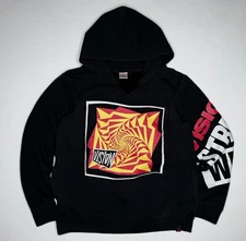 Vintage Vision Street Wear Skateboarding Pullover Hoodie | L