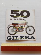 Gilera 50 4V - 4V Super 1973 depliant italiano originale