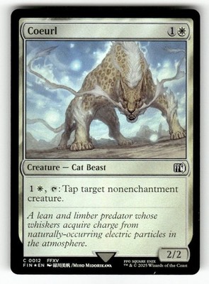 Coeurl 12 Common FINAL FANTASY Magic: The Gathering Foil Near Mint