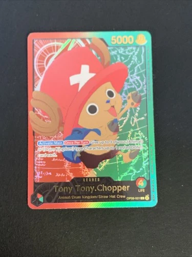 One Piece TCG TONY TONY.CHOPPER OP08-001 L - ENG ENG ENG ENGLISH