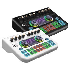 Audio Mixer Live Sound Card Universal with Multiple Sound Effects Voice Changer