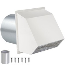 4 Inch Dryer Vent Cover Outside,Exterior Vent Cover Dryer Exhaust Vent Cover ...
