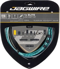 Jagwire 1x Elite Link Shift Cable Kit SRAM/Shimano Ultra-Slick Cables: Celeste