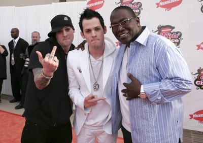 Benji Madden Joel Madden Randy Jackson at Nickelodeon's 18th Kids - Old Photo