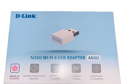 D-Link N300 WI-FI 4 USB ADAPTER (AN3U) 300MBit/S