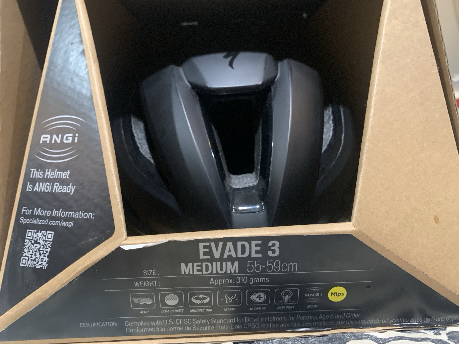 BRAND NEW IN BOX Specialized S-Works Evade 3 Helmet Size Med
