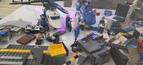 MIXED LEGO City Police Mobile Command CENTER   Unit 60139  Mountain Arrest 60173