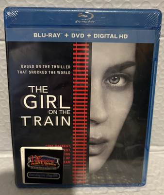 The Girl on the Train (Blu-ray + DVD, 2016) New - Emely Blunt, Rebecca Ferguson