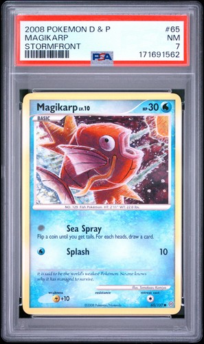 Magikarp graded PSA 7 for sale on eBay