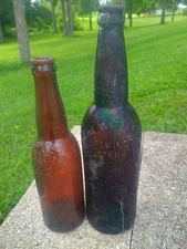 Antique QUART SIZED Wetterer Brewing Co Cincinnati Ohio Bottle