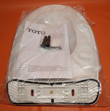 TOTO SoftClose Elongated Closed Front Toilet Seat With Lid Color White SS124 01