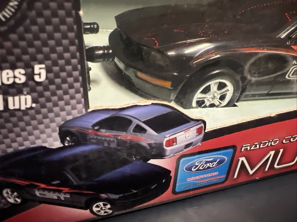 Ford Mustang GT 1:20 Scale Edition RC Vehicle Excalibur Electronics Silver Car - Image 4 of 4