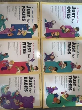 A Year of Fun - Just for Ones Through Six, 6 Books, Totline Publications.