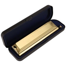 Chromatic Harmonica 16 Hole 64 Tone Mouth Organ Instrumentos Key of C8454