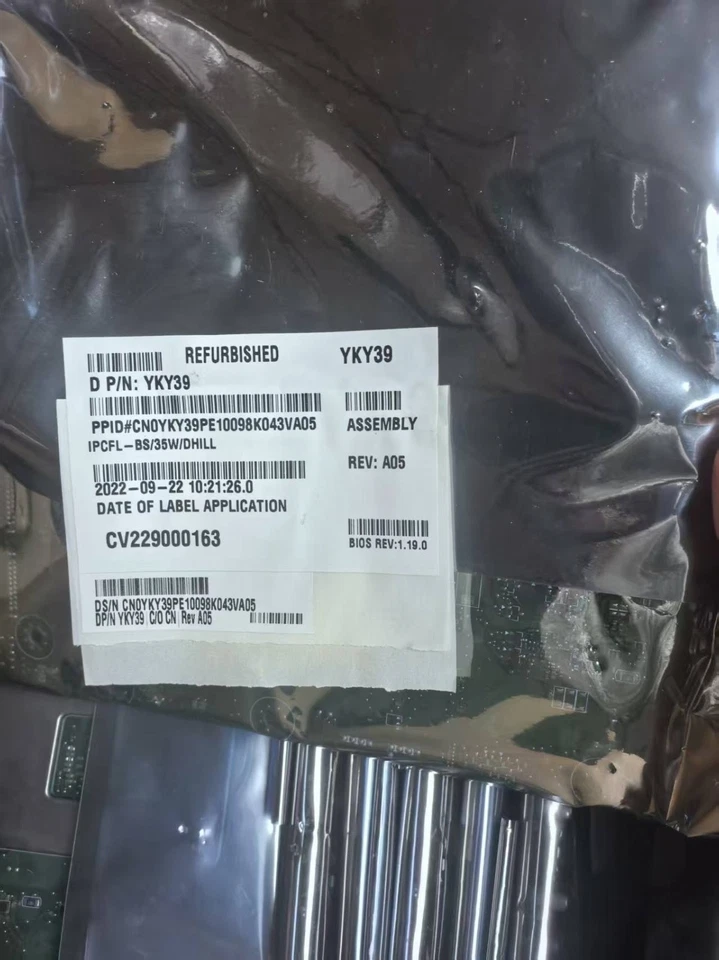 Placa madre para DELL OptiPlex 5060 5070 MFF 0YKY39 IPCFL-BS/EK 32G DP probada OK Foto 3 de 3