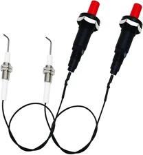 11.8” Universal LP Propane Natural Push Button Piezo Igniter Kit for Gas Grill,R