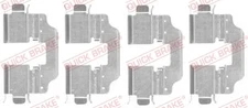 Quick Brake 109-1773 Accessory Kit, Disc Brake Pad for Renault