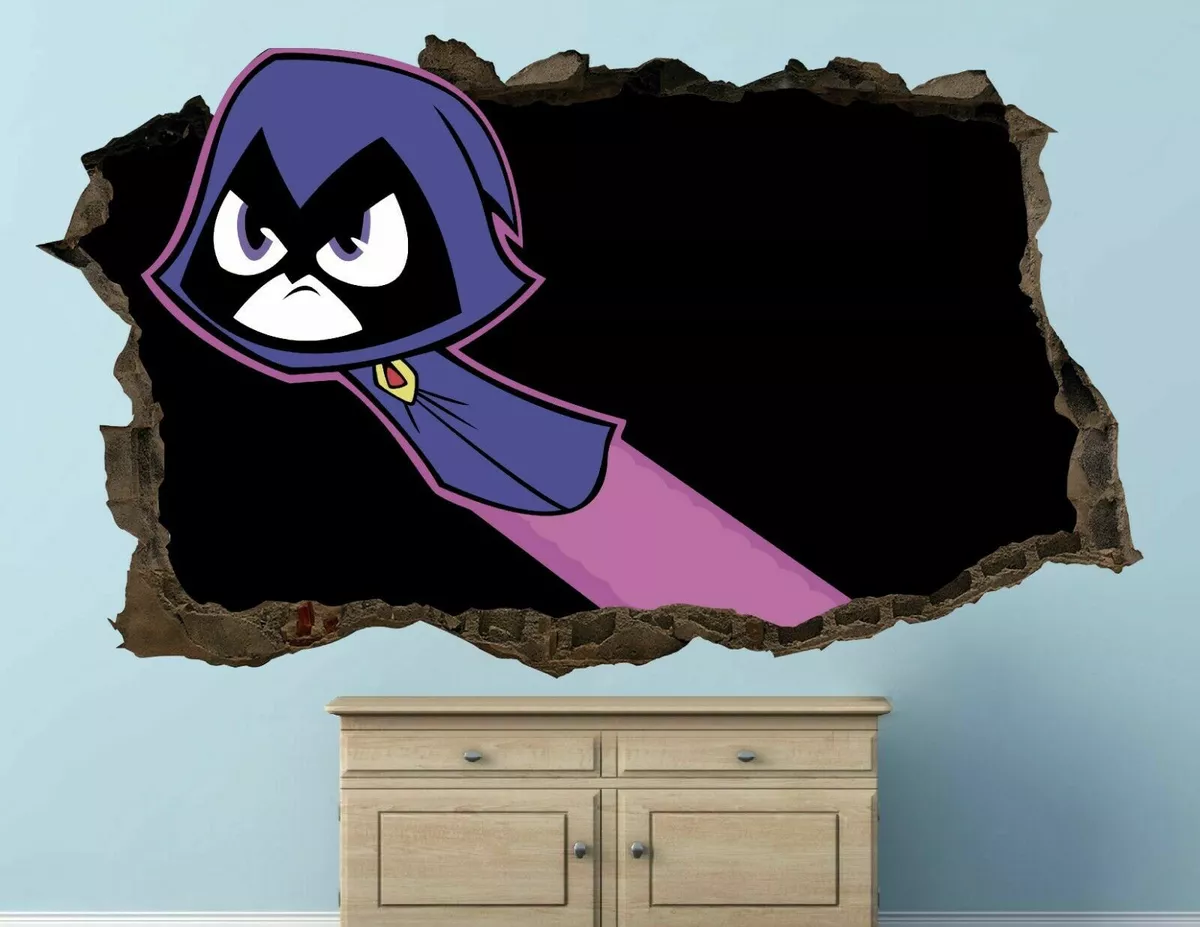 Ravena Teen Titans Adesivo Parede