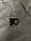 Vintage Russell NHL Flyers Gray T Shirt Size XL Small Embroidered Flyers — photo 2