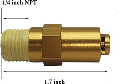 #ad 1 4 MNPT Thermal Relief Valve For Pressure Washing Pumps 7101359 GY194519140 $8.00