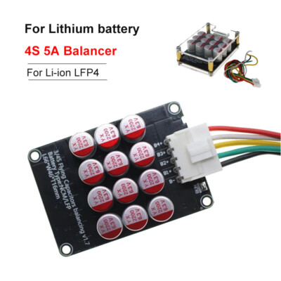 4S 5A Whole Group Balancer Active BMS Board Li-ion LiFePo4 LTO Battery Equalizer