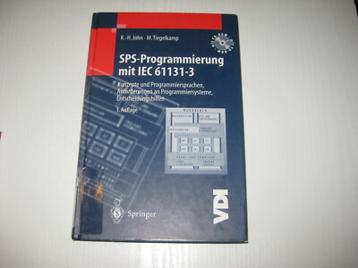 John / Tiegelkamp : SPS-Programmierung mit IEC 61131-3   3. Aufl. 2000 CD fehlt
