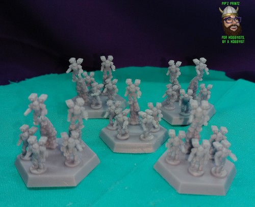 Punto elemental o estrella para Battletech 6 mm escala CGL 10 mm escala 1/160 - Imagen 3 de 3