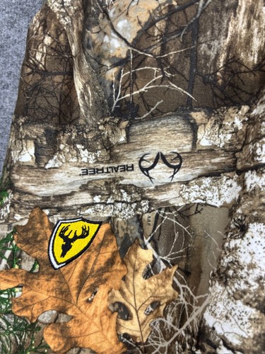 Scent Blocker Rain Blocker Pants Men's XL Brown Realtree Camo Straight Lined - Picture 4 of 10
