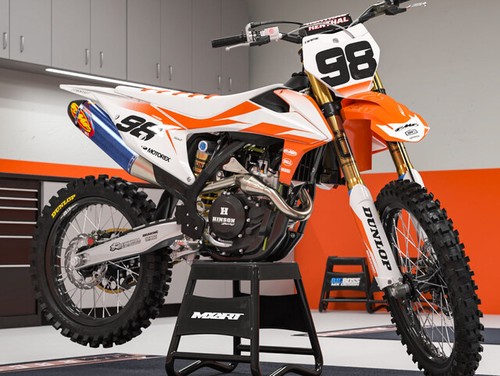 Graphics KTM 85 SX 2006 2007 2008 2009 2010 2011 2012 GROOVE STYLE sticker kit - Picture 3 of 6