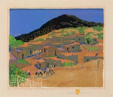Talaya Peak By Gustave Baumann - Quality Matte Print - FRAME ME