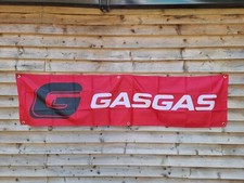 GasGas Banner - Workshop Car Garage Man Cave Display Sign