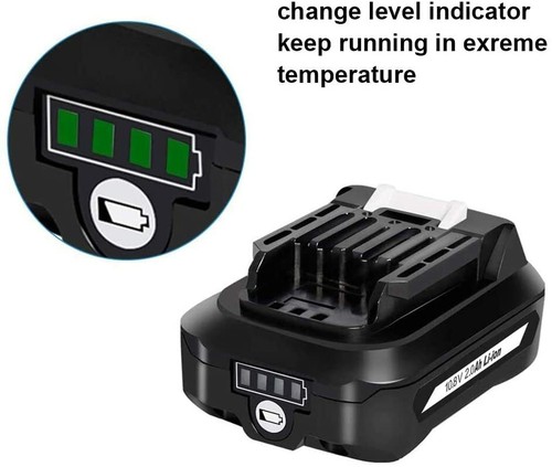 Makita Akku 12V 10,8V BL1041B BL1021B BL1040B BL1020 B BL1015 1016 CXT Ladegerät - Bild 7 von 15