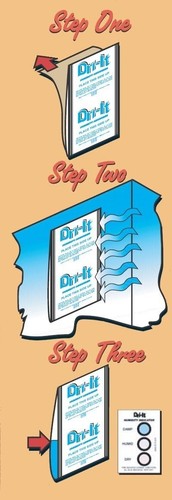 Dri-it Twin-Pack Moisture Absorber with Disposable Peel and Stick Backing - Picture 4 of 4