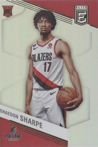 SHAEDON SHARPE 2022-23 Panini Donruss Elite New Breed Rookie Auto 