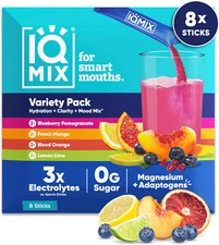 IQMIX Hydration Electrolyte Powder – 4-In-1 Formula for Hydration, Mental Clarit