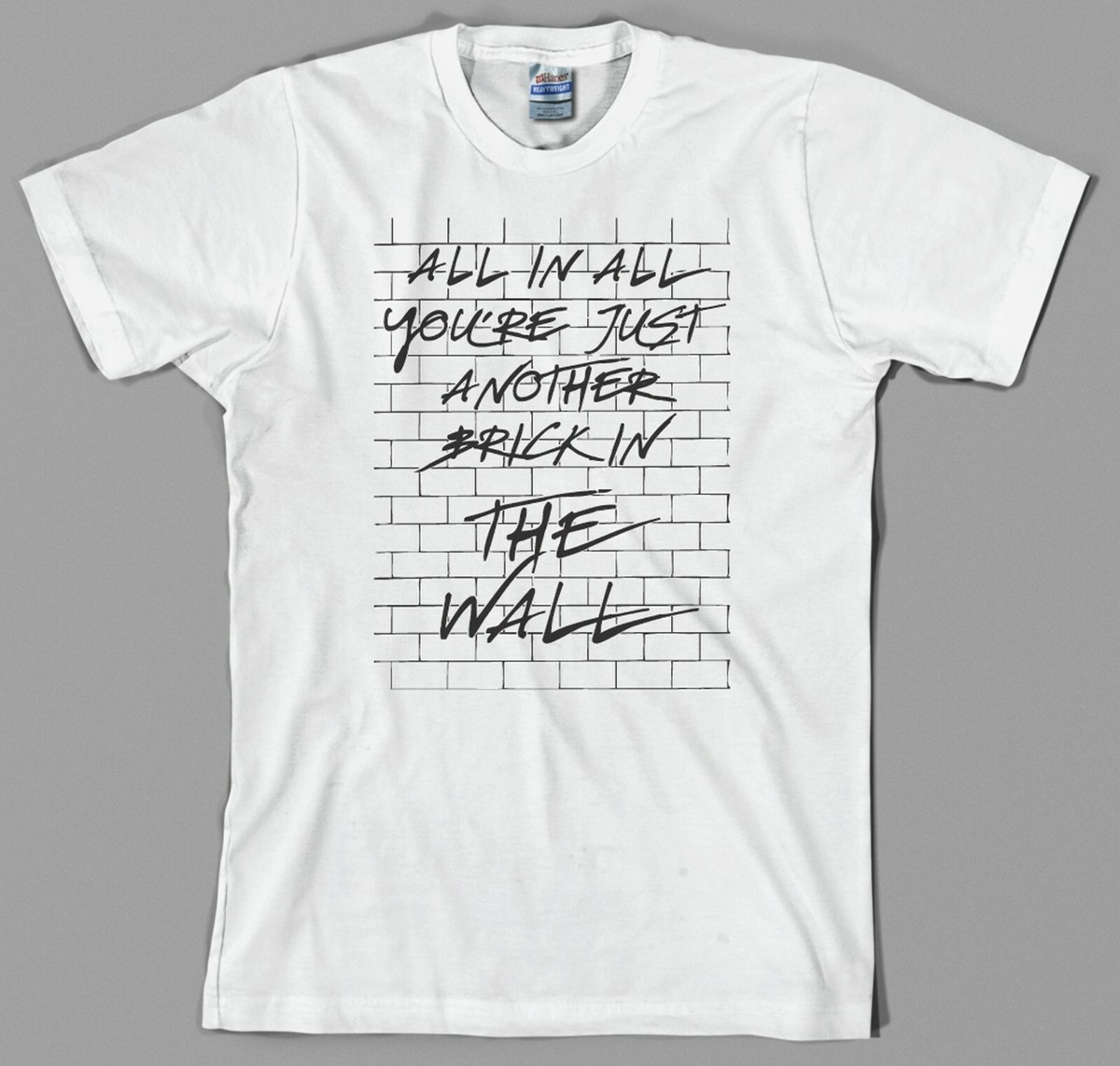 Pink Floyd inspired T Shirt Another brick in the wall roger