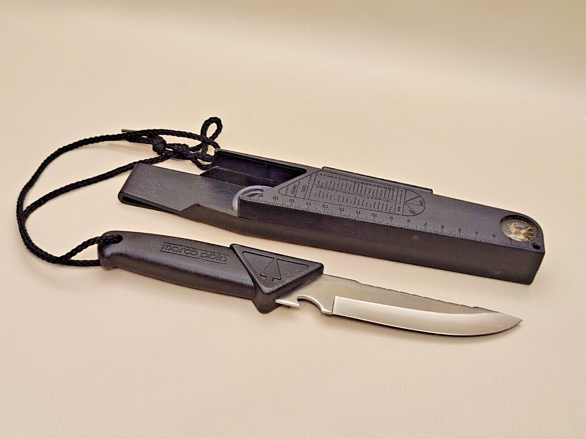 VINTAGE MARCO POLO GERMANY SURVIVAL KNIFE SET | eBay